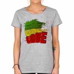 Remera One Love Reggae - tienda online