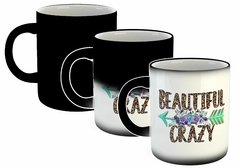 Taza Beautiful Crazy Animal Print Flores en internet