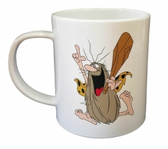 Taza Capitan Cavernicola Caricatura (Taza De Ceramica)