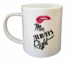 Taza Mr Always Right Labios - comprar online