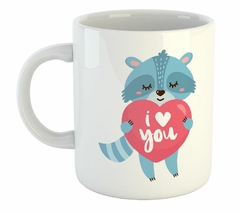 Taza Mapache Raccoon Dise