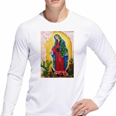 Remera Manga Larga Virgen De Guadalupe Espiritu Santo