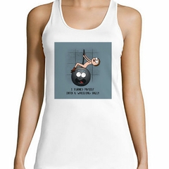 Musculosa Deportiva Rick Y Morty Caricatura Frase