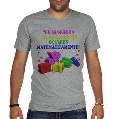 Remera Matematica Diseño Dibujo - comprar online