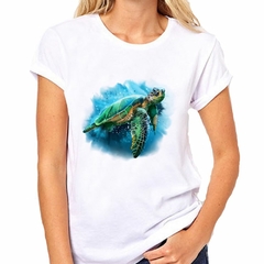 Remera Tortuga Agua Playa Animal en internet