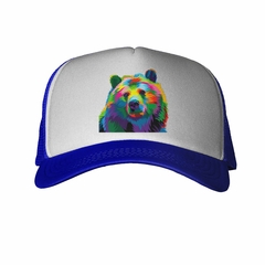 Gorra Oso Ilutracion Multicolor Art