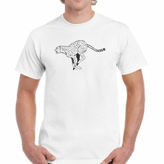 Remera Cheetah Corriendo Dibujo Lapiz en internet