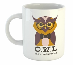 Taza One Wonderful Lad Buho Owl