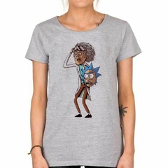 Remera Rick Morty Y Doc Back To Future Personaje