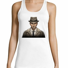 Musculosa Deportiva Coffee Noir Detective Game