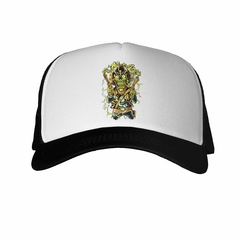 Gorra Skull Smoke With Guns Warrior War - comprar online