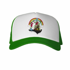 Gorra Varios Personajes Arcoiris Nubes Artwork - tienda online