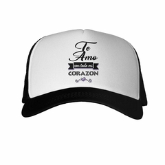 Gorra Te Amo Con Todo Mi Corazon Love #1 - comprar online