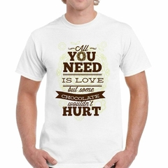 Imagen de Remera All You Need Is Love And Chocolate