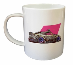 Taza Auto Arte Moderno Carreras Violeta - tienda online