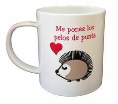 Taza Enamorados Besandose Amor Corazon - comprar online