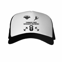 Gorra Gym Fisicamente Fuerte Pesas Diseño - comprar online