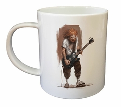 Taza Rock Guitarra Eletrica Man Musica - comprar online