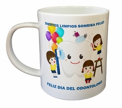 Taza Dia Del Odontologo Cepillo Ni - comprar online