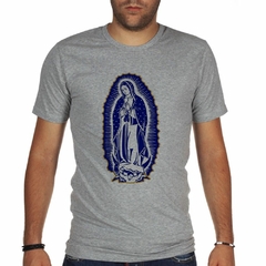 Imagen de Remera Virgen De Guadalupe Azul Religion