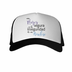 Gorra Una Mujer Segura Woman Man - comprar online