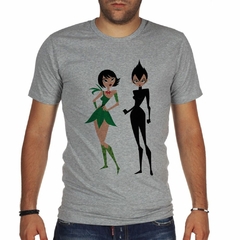 Remera Samurai Jack Y Ashi Dibujo Animado Girl