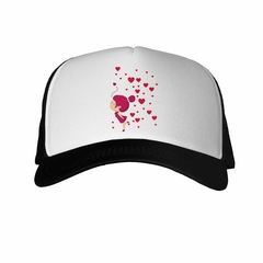 Gorra Chico Y Chica Besandose Corazones M2 - comprar online
