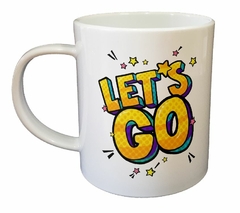 Taza Frase Vamos Estrellas Color - tienda online