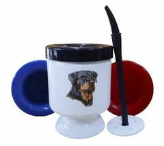 Mate Rottweiler Pintura Art