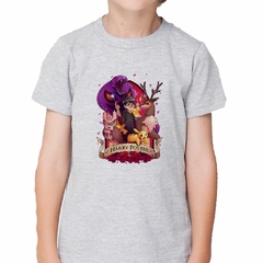 Remera Harry Potter Flores Varita Lechuza - comprar online