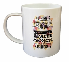 Taza Nothing Stronger Than Love Except An Apac - comprar online