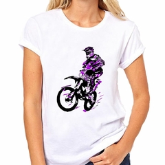 Remera Moto Deporte Violeta Extremo en internet