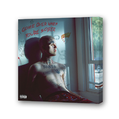 Cuadro Lamina Poster MusicaLil Peep Come Over When You Are Sober. Impresion de excelente calidad fotografica y larga durabilidad.
