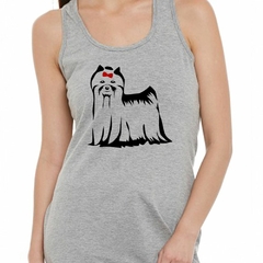 Musculosa Deportiva Perro Yorkshire Vector M2