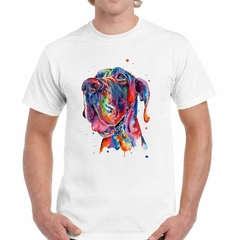 Imagen de Remera Perro Gran Danes Watercolor Art