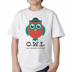 Remera One Wonderful Lad Buho Owl M2