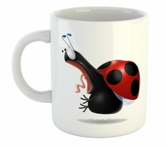Taza Coccinellidae Mariquita Dibujo Animado