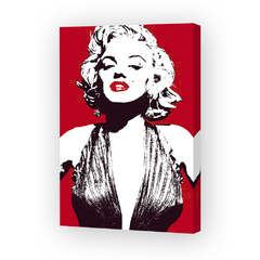 Cuadro Marilyn Monroe Red Sexy Diva Norma Jean Baker