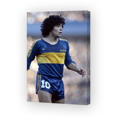 Cuadro Diego Maradona Camiseta De Boca Futbol Cabj