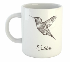 Taza Colibri Dibujo Art