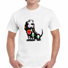 Remera Perro Disfrazado Pintura Halloween - comprar online