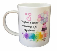 Taza Dia De La Secretaria Globos Dise - comprar online