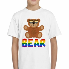 Remera Lentes Bear Oso Colores Bandera Gay - TiendaCubik