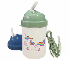 Cantimplora Unicornio Saltando Feliz M2