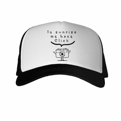 Gorra Tu Sonrisa Me Hace Click Camara - comprar online