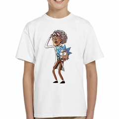 Remera Rick Morty Y Doc Back To Future Personaje en internet