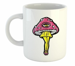 Taza Hongo De Mujer Ilustracion