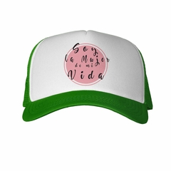 Gorra Soy La Mujer De Mi Vida Rosa - TiendaCubik