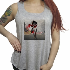 Musculosa Game Play Juego Bufanda Roja Espada Campo