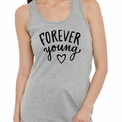 Musculosa Deportiva Forever Young Corazon - comprar online